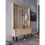 Myniture Home & Living Festival Portmanto - Gp1007-6 Atlantik Çam Gold