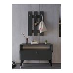 Myniture Home & Living Festival Portmanto - Sp1004-4 - Antrasit Silver