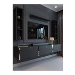 Myniture Home & Living Festival Tv Ünitesi Antrasit Silver Duvara Monte tv sehpası S13008-4
