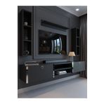 Myniture Home & Living Festival Tv Ünitesi Antrasit Silver Duvara Monte tv sehpası S13009-4