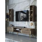 Myniture Home & Living Festival Tv Ünitesi G3000-2-Y1-D1 Gold Ceviz