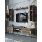 Myniture Home & Living Festival Tv Ünitesi G3009-2-Y1-D1 Gold Ceviz