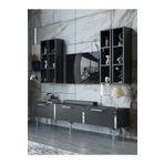 Myniture Home & Living Festival Tv Ünitesi S3002-4-Y1-D1 Silver Antasit