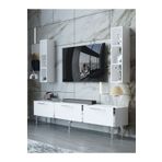 Myniture Home & Living Festival Tv Ünitesi S3004-1-Y1-D1 Silver Beyaz