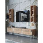 Myniture Home & Living Festival Tv Ünitesi S3004-6-Y1-D1 Silver A. Çam