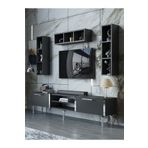 Myniture Home & Living Festival Tv Ünitesi S3006-4-Y1-D1 Silver Antasit