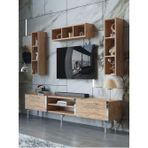 Myniture Home & Living Festival Tv Ünitesi S3006-6-Y1-D1 Silver A. Çam