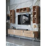 Myniture Home & Living Festival Tv Ünitesi S3007-6-Y1-D1 Silver A. Çam