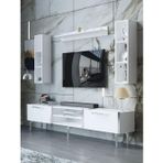 Myniture Home & Living Festival Tv Ünitesi S3009-1-Y1-D1 Silver Beyaz