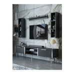 Myniture Home & Living Festival Tv Ünitesi S3009-4-Y1-D1 Silver Antasit