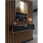 Myniture Home & Living Lüks Silver Dresuar Antrasit - Silver Kulp
