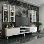 Myniture Home & Living Q3801-1 Beyaz Festival Tv Ünitesi