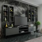 Myniture Home & Living Q3801-4 Antrasit Festival Tv Ünitesi