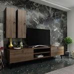 Myniture Home & Living Q3822-2 Ceviz Festival Tv Ünitesi