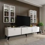 Myniture Home & Living S3002-1 Beyaz Festival Tv Ünitesi