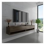 Myniture Home & Living S6102-2 Ceviz Duvara Monte Tv Sehpası