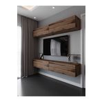 Myniture Home & Living S6112-3 Çırağan Duvara Monte Tv Sehpası
