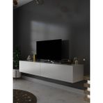 Myniture Home & Living S6200-1 Beyaz Duvara Monte Tv Sehpası