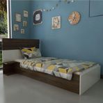 Myniture Home & Living Trend Karyola Q4021-5 Beyaz Ceviz