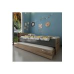 Myniture Home & Living Trend Yavrulu Karyola Antrasit Çırağan Q4011-4
