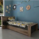 Myniture Home & Living Trend Yavrulu Karyola Antrasit Çırağan Q4013-7