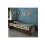 Myniture Home & Living Trend Yavrulu Karyola Beyaz Ceviz Q4014-5