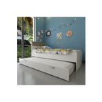 Myniture Home & Living Trend Yavrulu Karyola Beyaz Çırağan Q4010-4