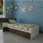 Myniture Home & Living Trend Yavrulu Karyola Q4016-5 Beyaz Ceviz
