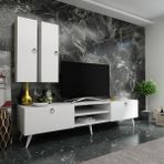 Myniture Q3822-1 Beyaz Festival TV Ünitesi