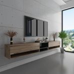 Myniture S6104-3 Çırağan Duvara Monte Tv Sehpası