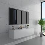 Myniture S6107-1 Beyaz Duvara Monte Tv Sehpası