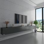 Myniture S6108-4 Antrasit Duvara Monte Tv Sehpası