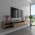 Myniture S6111-3 Çırağan Duvara Monte Tv Sehpası