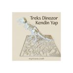Mynivora T-Rex Dinozor 3D Model Kit 12.5 cm Kendin Yap Puzzle Oyuncak