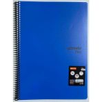 Mynote A4 40 Yaprak Kareli Pp Kapak Spiralli Defter Lacivert