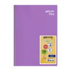 Mynote Flex All Seperatörlü Defter A4 150 Yaprak 4 Kareli + 1 Çigili Mor