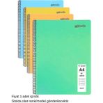 Mynote Flex Pastel Defter A4 80 Yaprak Kareli 1 Adet - 001-Renkli