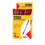 Mynote Pro 0.7 Mm İğne Uçlu Jel Tükenmez Kalem Kırmızı 50li