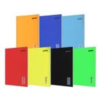 Mynote Text Neon 80 Yp Ppk Dikişli Çizgili Defter - Kiremit Kırmızı - 1 Adet