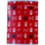 Mynote Text Up Defter A5 60 Yp Kareli - Kırmızı Köpek