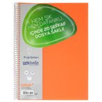 Mynote UC38000-Ç Neon Project A4 100 Yaprak Çizgili Defter