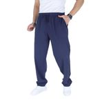 MYRAB DENİM Lacivert Erkek Battal Boy Yazlık Keten Pantolon -%100 Pamuk Lacivert 6XL