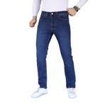 MYRAB DENİM Lacivert Likralı Erkek Kot Pantolon - Regular Fit, Normal Bel, Kalın Kumaş Lacivert 42