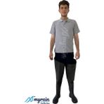 Myrain Pvc Kasık Çizme - Haki