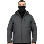 Mysia Outdoor Antrasit Soft Shell Mont Çift Kat Polarlı - 3XL