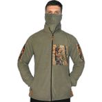 Mysia Outdoor Haki Orman Desen Taktik Polar Mont Avcı Mont 7 Cep - XL - Çok Renkli