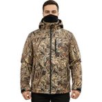 Mysia Outdoor Saz Desen Shell Mont Avcı Desen Çift Kat Polarlı - Çok Renkli