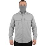 Mysia Outdoor Trekking Gömlek Gri Outdoor Tactical Koruma Gömleği Likralı - XL