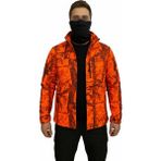 Mysia Outdoor Turuncu Orman Desen Taktik Polar Mont Avcı Mont 7 Cep - 2XL - Çok Renkli