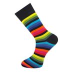 Mysocks Unisex Soket Tasarım Çorap Koyu Gökkuşağı